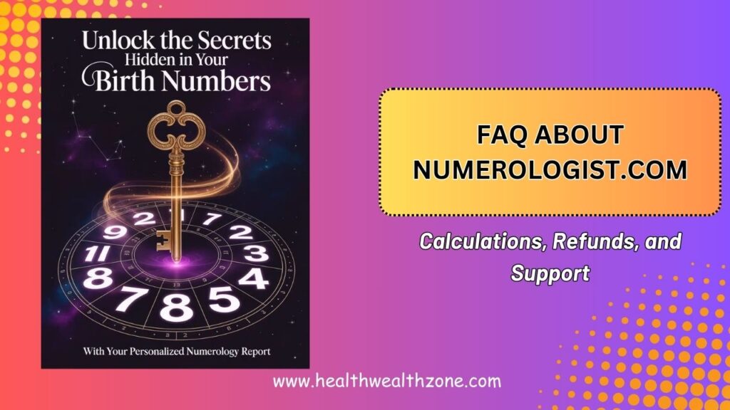 Frequently Asked Questions About Numerologist.com: Calculations, Refunds, and Support