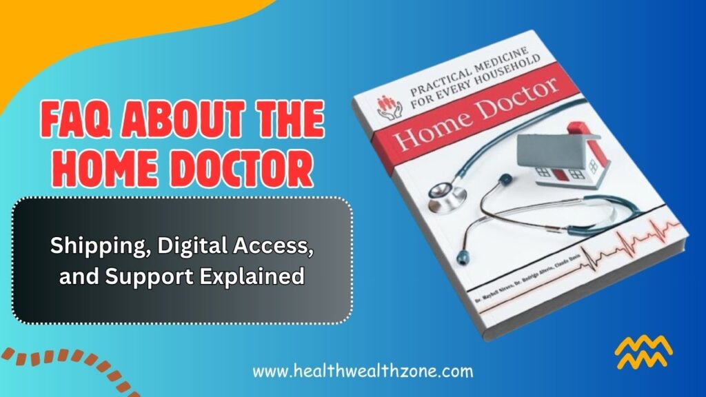 Frequently Asked Questions About The Home Doctor: Shipping, Digital Access, and Support Explained (2026 Guide)