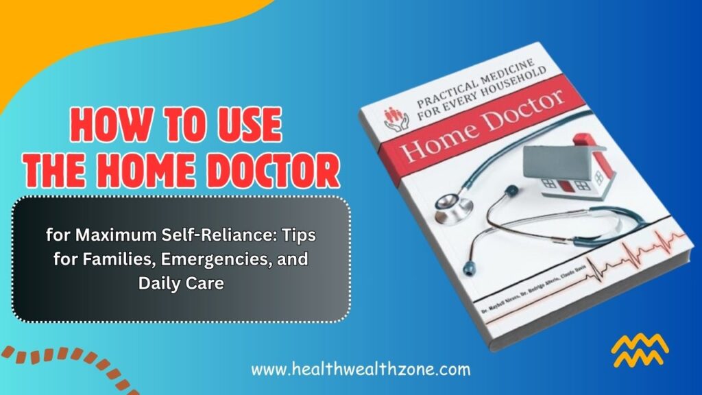 How to Use The Home Doctor for Maximum Self-Reliance: Tips for Families, Emergencies, and Daily Care