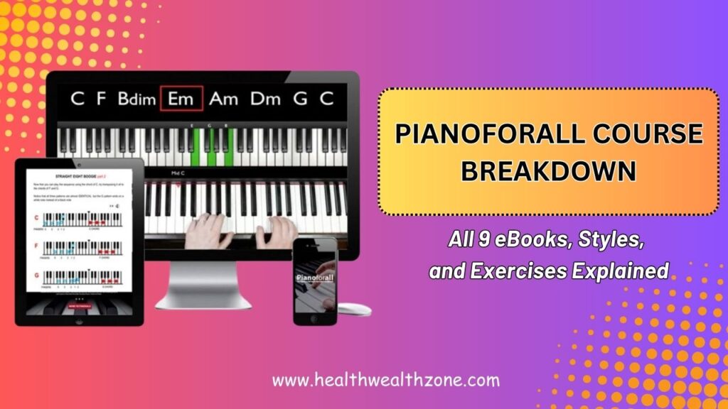 Pianoforall Course Breakdown: All 9 eBooks, Styles, and Exercises Explained