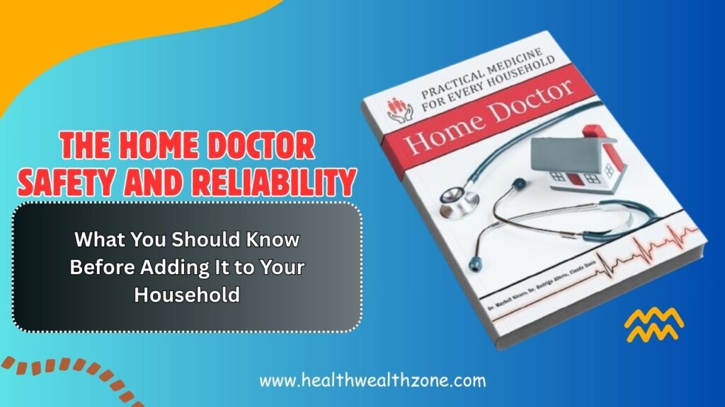 The Home Doctor Safety and Reliability: What You Should Know Before Adding It to Your Household