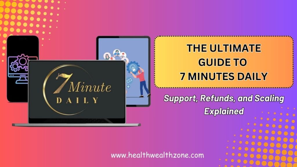 The Ultimate Guide to 7 Minutes Daily: Benefits, Setup, Profit Potential & Real User Reviews in 2026